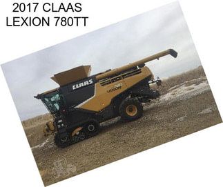 2017 CLAAS LEXION 780TT