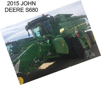 2015 JOHN DEERE S680