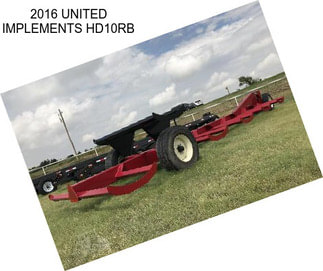 2016 UNITED IMPLEMENTS HD10RB