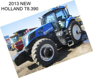 2013 NEW HOLLAND T8.390