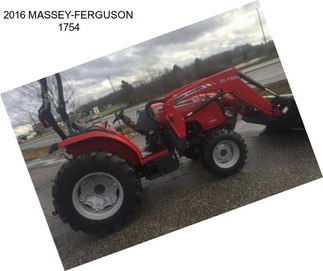 2016 MASSEY-FERGUSON 1754