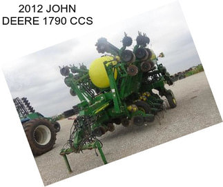 2012 JOHN DEERE 1790 CCS