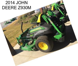 2014 JOHN DEERE Z930M