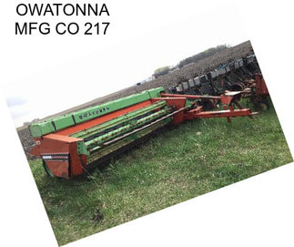 OWATONNA MFG CO 217