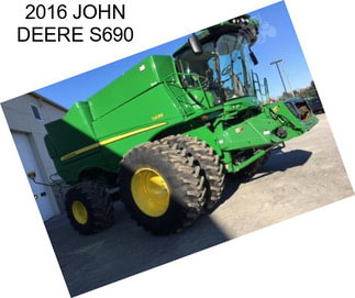 2016 JOHN DEERE S690