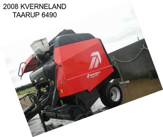 2008 KVERNELAND TAARUP 6490