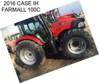 2016 CASE IH FARMALL 100C