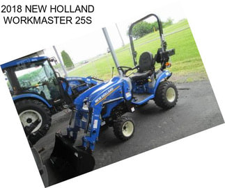 2018 NEW HOLLAND WORKMASTER 25S