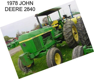 1978 JOHN DEERE 2840