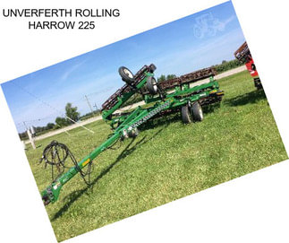 UNVERFERTH ROLLING HARROW 225