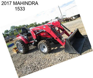 2017 MAHINDRA 1533