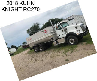 2018 KUHN KNIGHT RC270