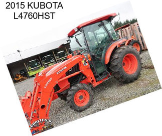 2015 KUBOTA L4760HST