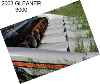 2003 GLEANER 3000