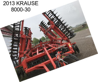 2013 KRAUSE 8000-30