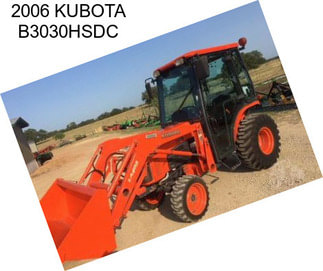 2006 KUBOTA B3030HSDC