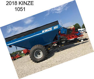 2018 KINZE 1051