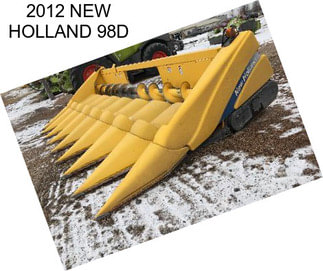 2012 NEW HOLLAND 98D