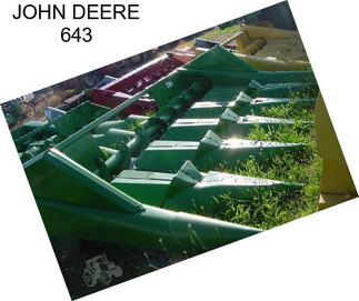 JOHN DEERE 643