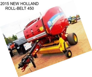 2015 NEW HOLLAND ROLL-BELT 450