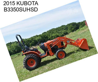 2015 KUBOTA B3350SUHSD