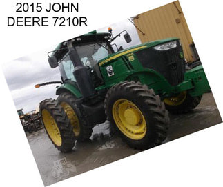 2015 JOHN DEERE 7210R