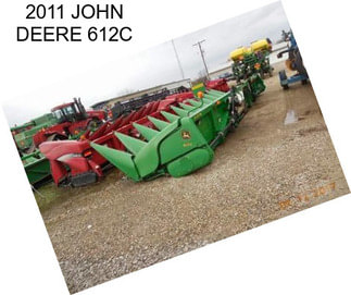 2011 JOHN DEERE 612C