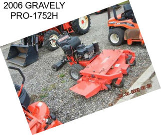 2006 GRAVELY PRO-1752H