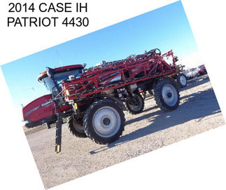 2014 CASE IH PATRIOT 4430