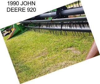 1990 JOHN DEERE 920