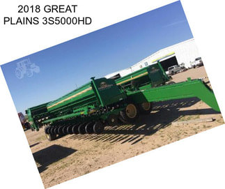 2018 GREAT PLAINS 3S5000HD