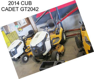 2014 CUB CADET GT2042