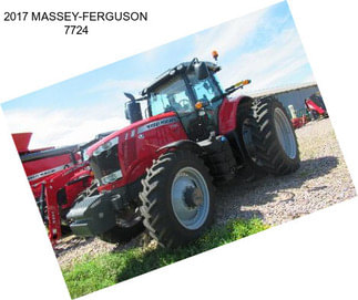 2017 MASSEY-FERGUSON 7724