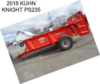 2018 KUHN KNIGHT PS235