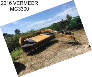 2016 VERMEER MC3300