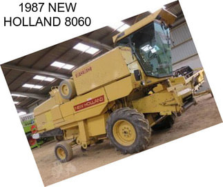 1987 NEW HOLLAND 8060