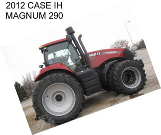 2012 CASE IH MAGNUM 290