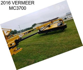 2016 VERMEER MC3700