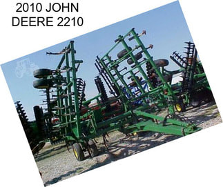 2010 JOHN DEERE 2210