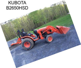KUBOTA B2650HSD
