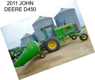 2011 JOHN DEERE D450