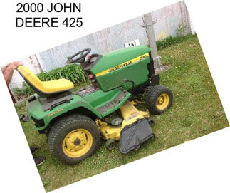 2000 JOHN DEERE 425