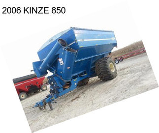 2006 KINZE 850