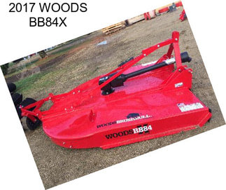 2017 WOODS BB84X