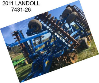 2011 LANDOLL 7431-26