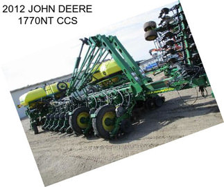 2012 JOHN DEERE 1770NT CCS