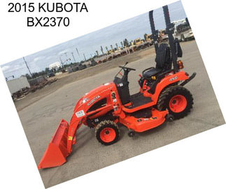 2015 KUBOTA BX2370