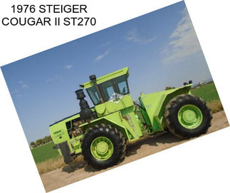 1976 STEIGER COUGAR II ST270