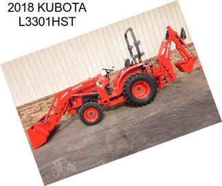 2018 KUBOTA L3301HST