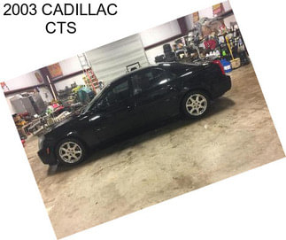 2003 CADILLAC CTS